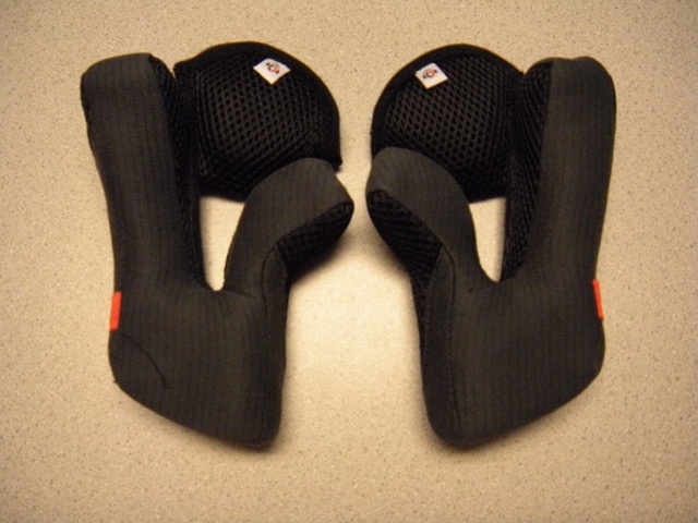 giro disciple cheek pads
